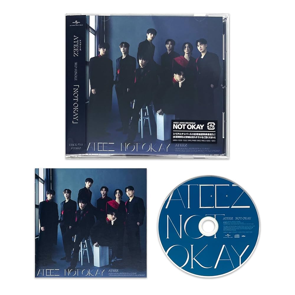 ateez アチズ not okay benefit コンプリート 3セット ateez アチズ not okay benefit コンプリート 3セット ATEEZ